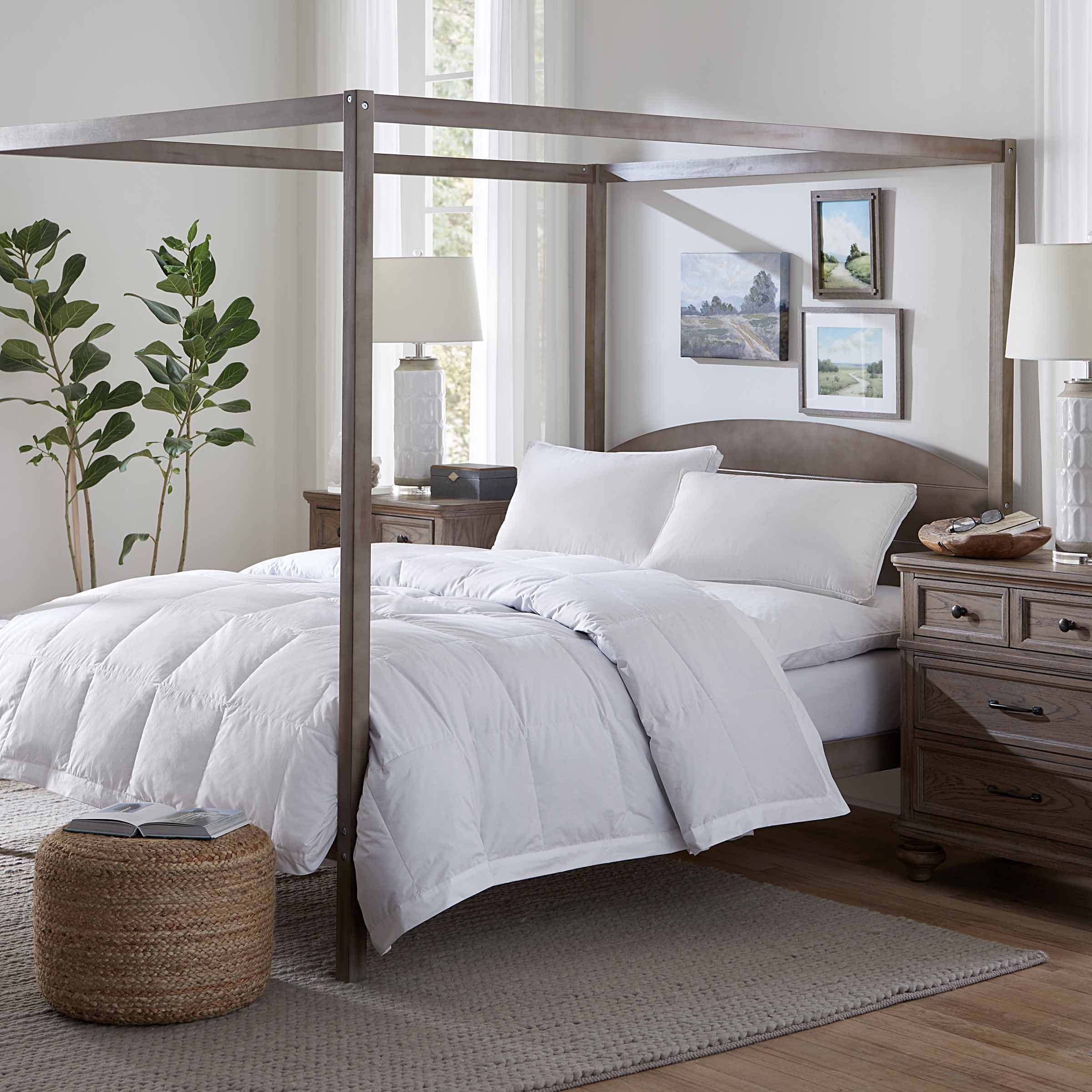 Down Filled Cotton Blanket