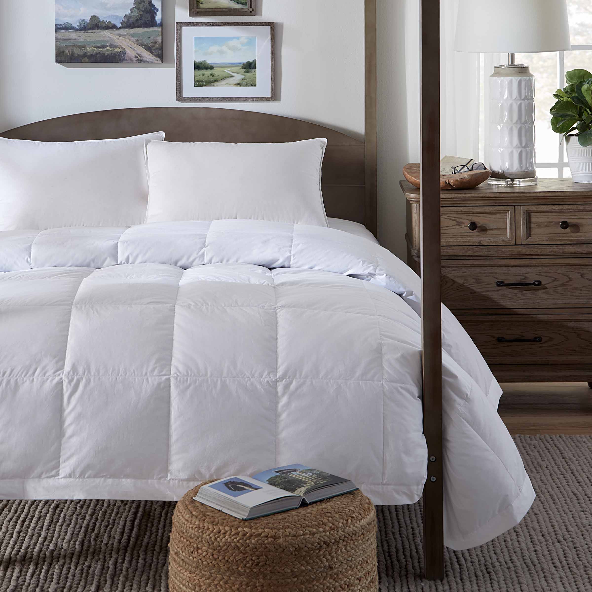 Down Filled Cotton Blanket