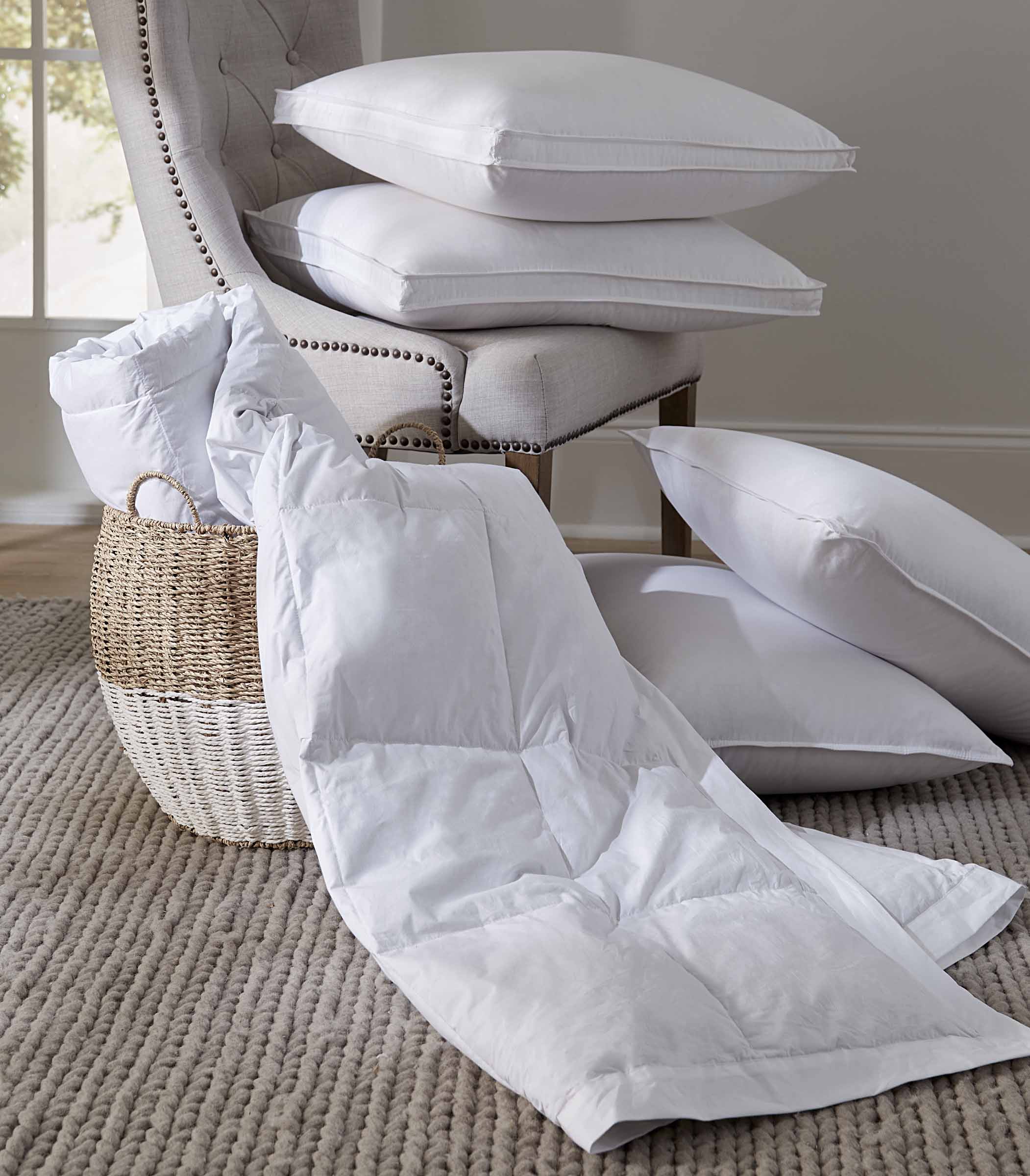 Down Filled Cotton Blanket