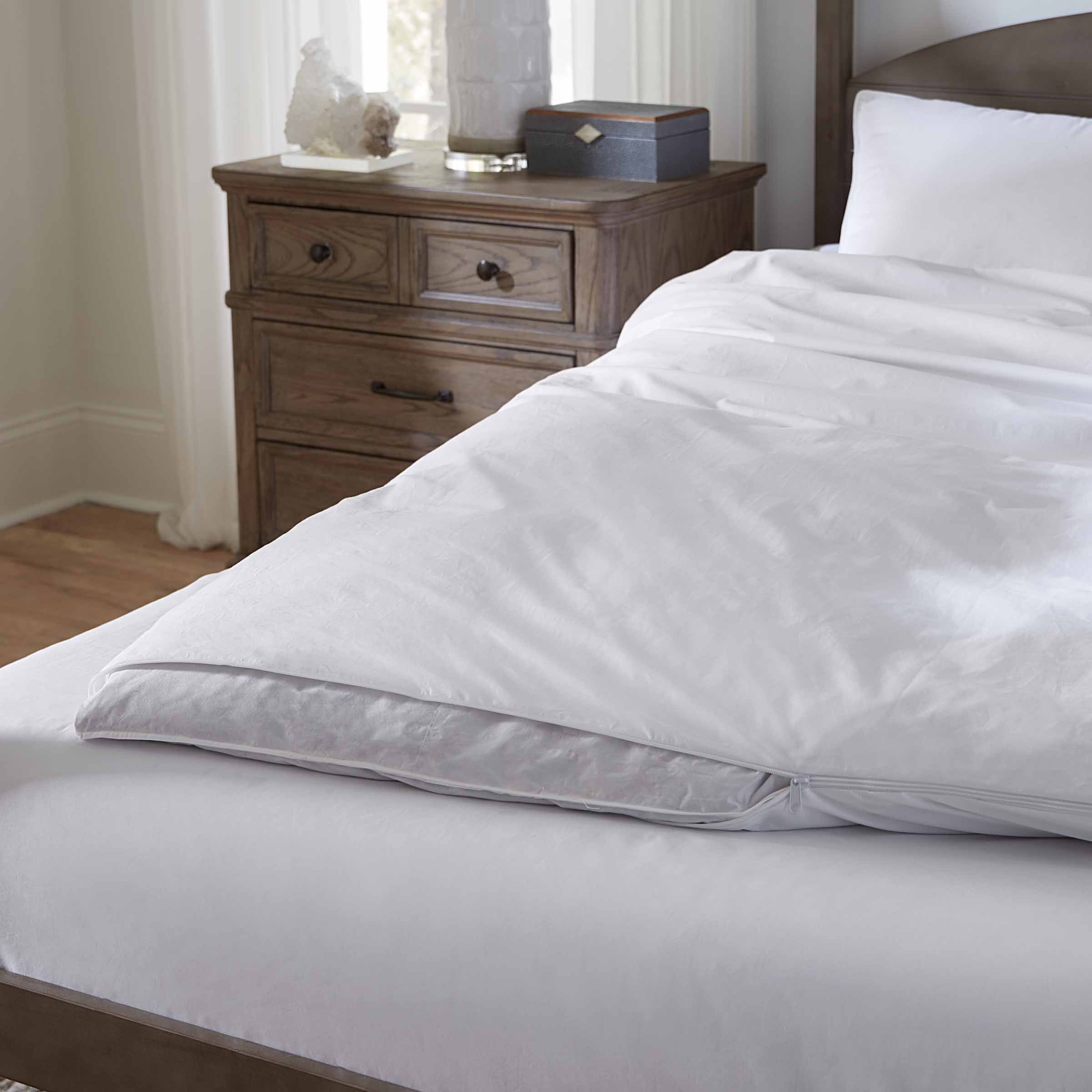Featherbed Protective Zip Cover
