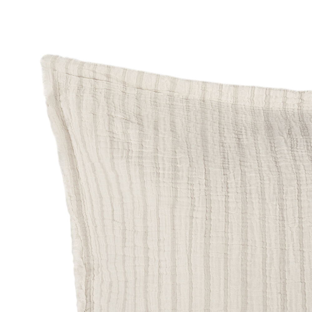 Portuguese Cotton Stripe Euro Sham