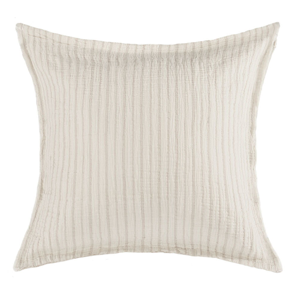 Portuguese Cotton Stripe Euro Sham