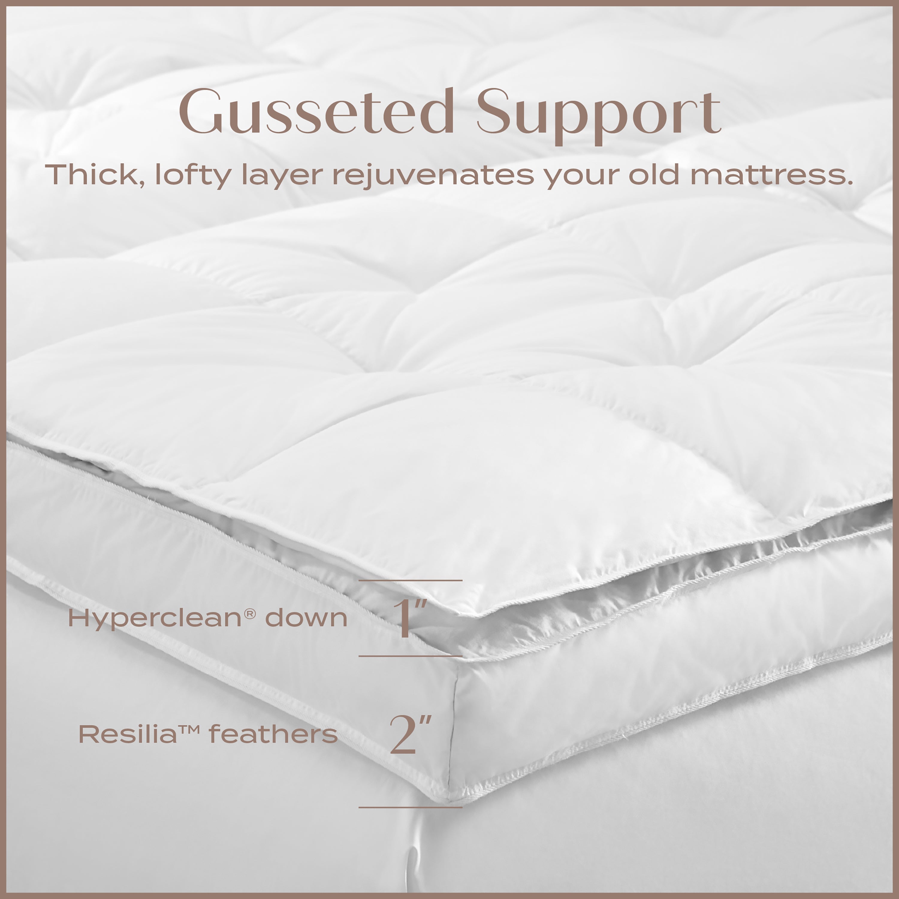 Down on Top Boutique Featherbed