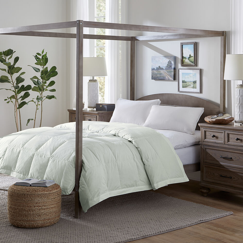 Restful Nights Down Filled Blanket- Oystershell Lifestyle