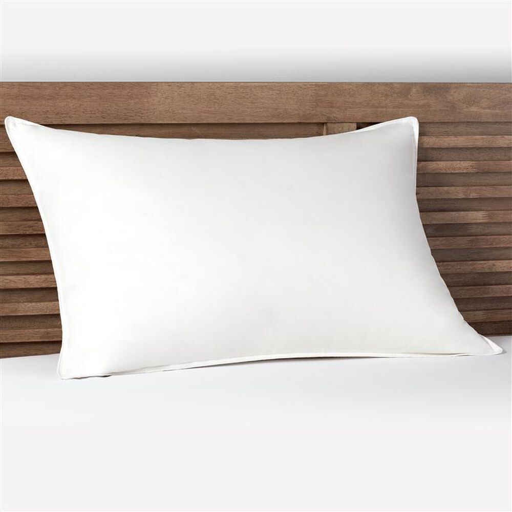 Down Alternative Organic Cotton Cover Pillow
