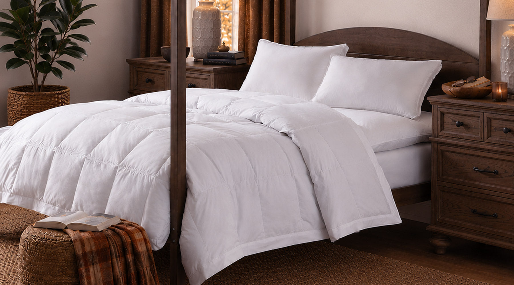 How to layer your bed for Fall Blog Post Image