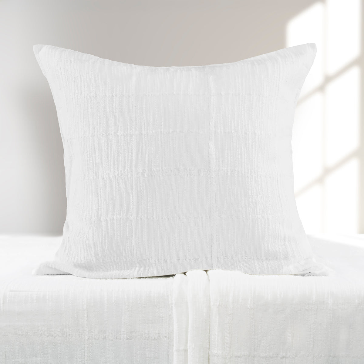 Textured Euro Sham | Layered Cotton Look – Restful Nights®