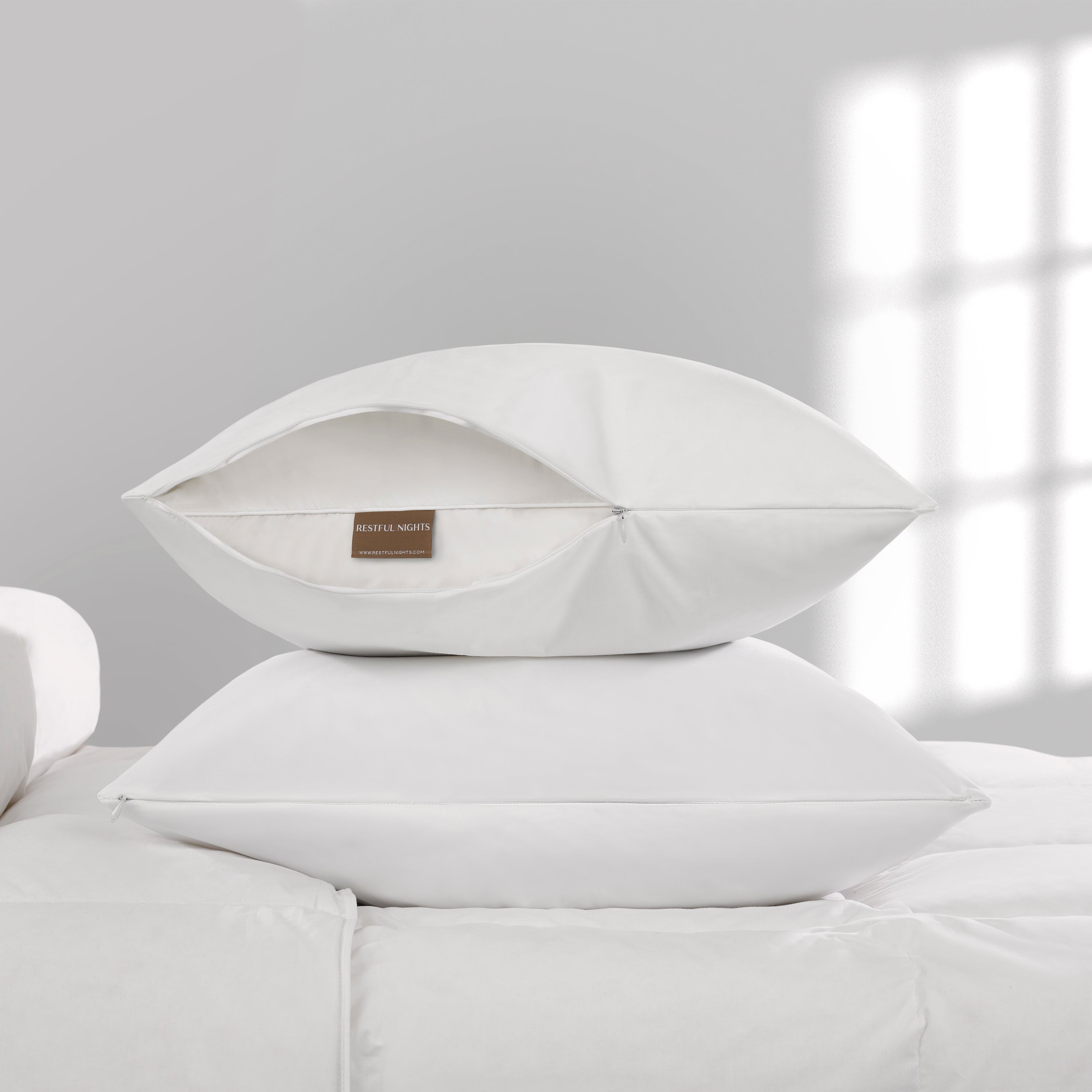 Feather Best® Pillow & Classic Protector Bundle