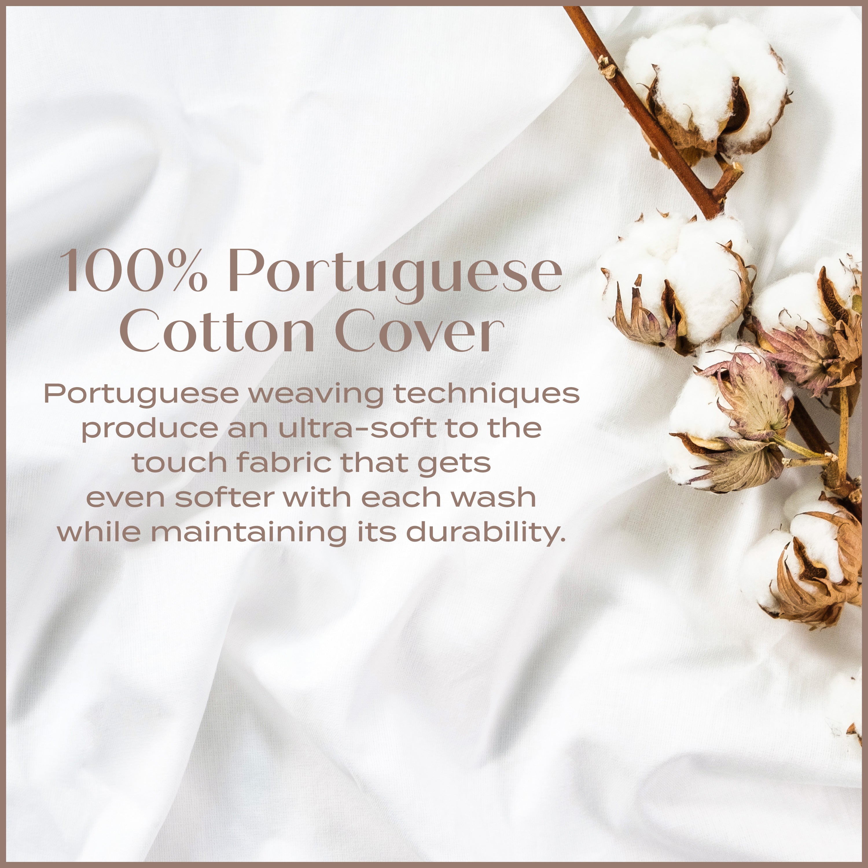 Portuguese Cotton Down Alternative Blanket